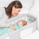 Baby Delight - Snuggle Nest Dream Portable Infant Sleeper, Grey Scribbles Image 3