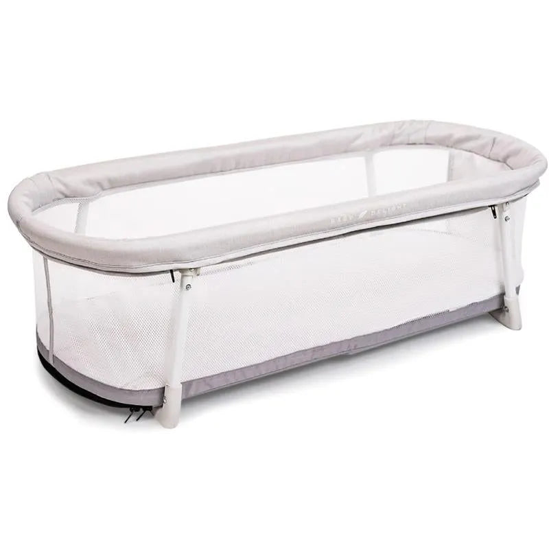 Baby Delight - The Snuggle Nest Portable Bassinet, Driftwood Grey Image 1