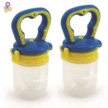 Baby Fresh Food Feeder, Silicone Fruit Feeder | Teether Pacifier, Teething Toy - 3 Different Sac Sizes Teething (Green) Image 1