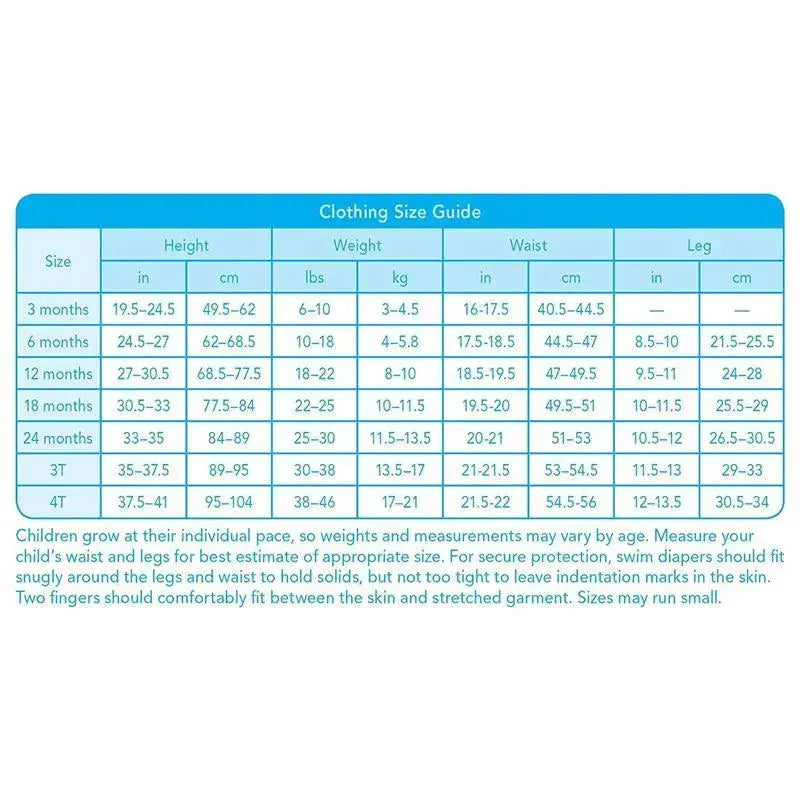 Baby Girls One-Piece Swim Sunsuit Light Aqua Sea Friends Image 4