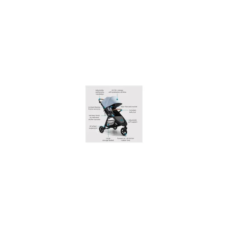 Baby Jogger - City Mini GT2 Single Stroller, Eco Slate Image 5