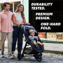 Baby Jogger - City Mini GT3 Single Stroller, Frosted Ivory Image 2