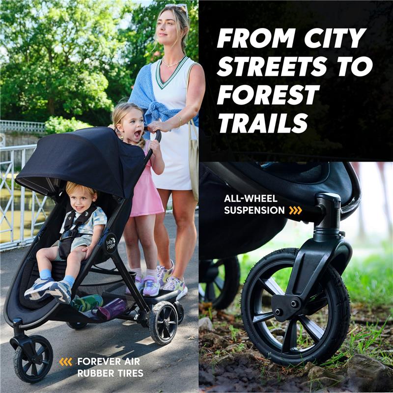 Baby Jogger - City Mini GT3 Single Stroller, Frosted Ivory Image 3