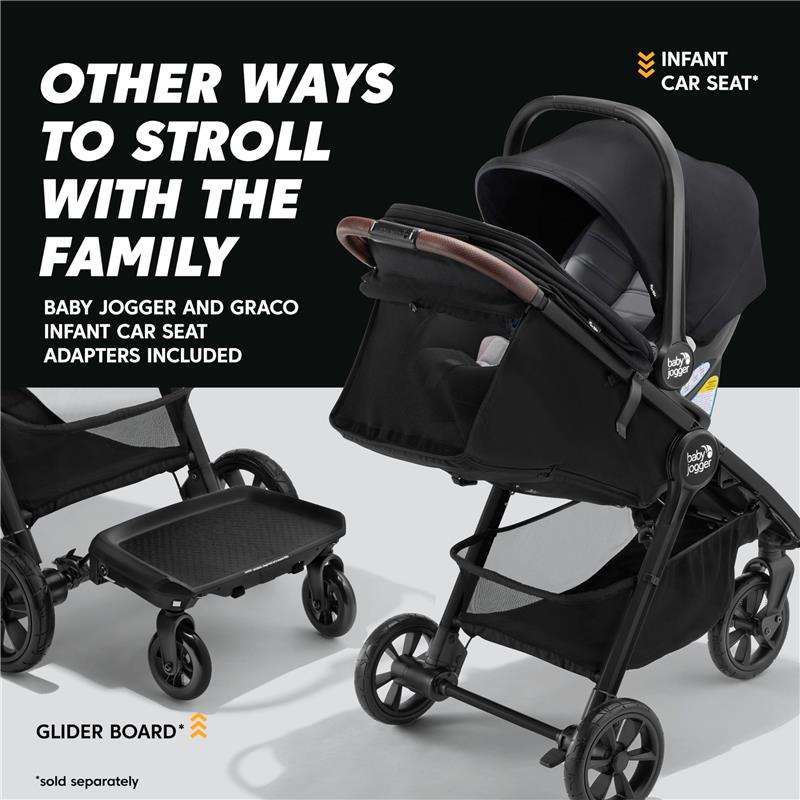 Baby Jogger - City Mini GT3 Single Stroller, Frosted Ivory Image 8