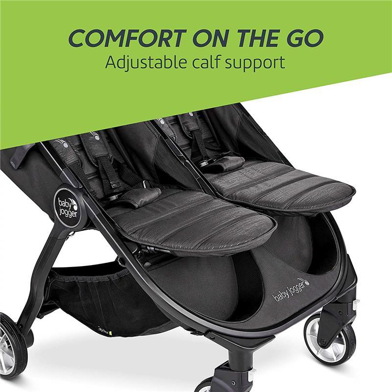Baby Jogger - City Tour 2 Double Stroller, Pitch Black Image 8
