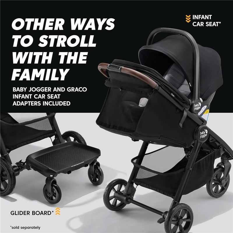 Baby Jogger Stroller City Mini Gt3 Bj Rich Black Image 2