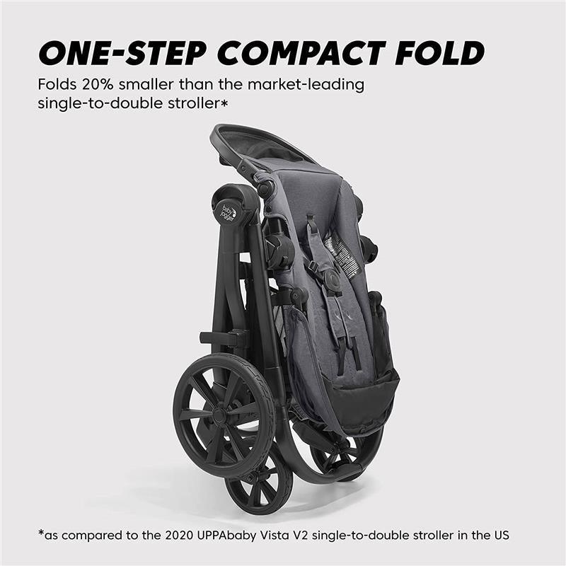 Baby Jogger - City Select 2 Single to Double Stroller, Peact Blue Image 4
