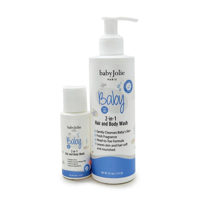 Baby Jolie - Baby 2 In 1 Hair And Body Wash Travel Size, 2oz Image 2
