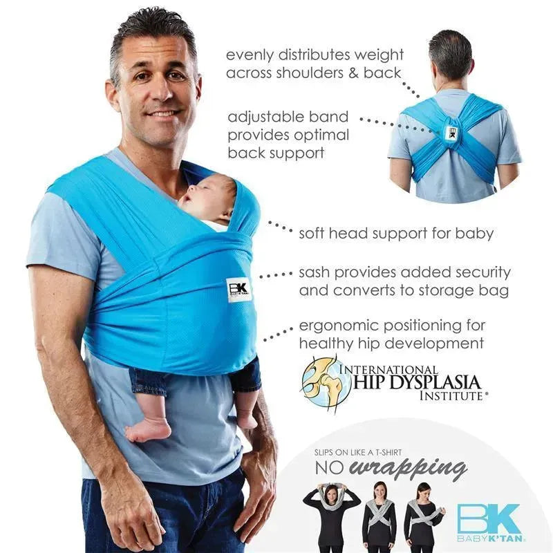 Baby K'tan Breeze Baby Carrier, Black Image 3