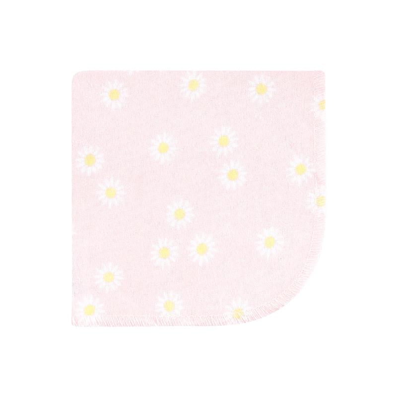 Baby Vision 10Pk Flannel Washcloth, Peace Love & Flowers Image 5