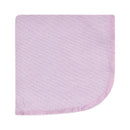 Baby Vision 10Pk Flannel Washcloth, Purple Dainty Floral Image 4