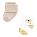 Baby Vision 10Pk Organic Terry Socks Soft Wildflower Image 3