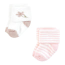 Baby Vision 10Pk Organic Terry Socks Soft Wildflower Image 6