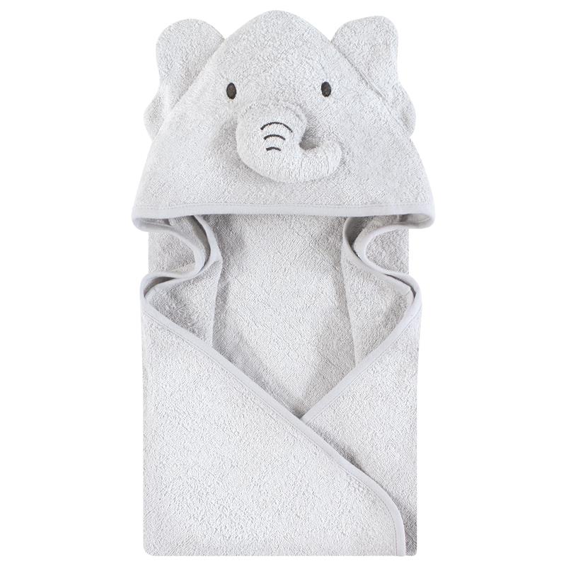 Baby Vision 2Pk Hooded Towel Neutral Safari World Image 4