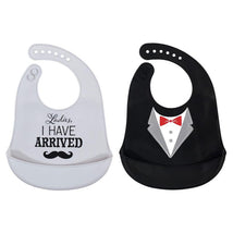 Baby Vision 2Pk Unisex Baby Silicone Bibs, Ladies I Have Arrived, One Size Image 1