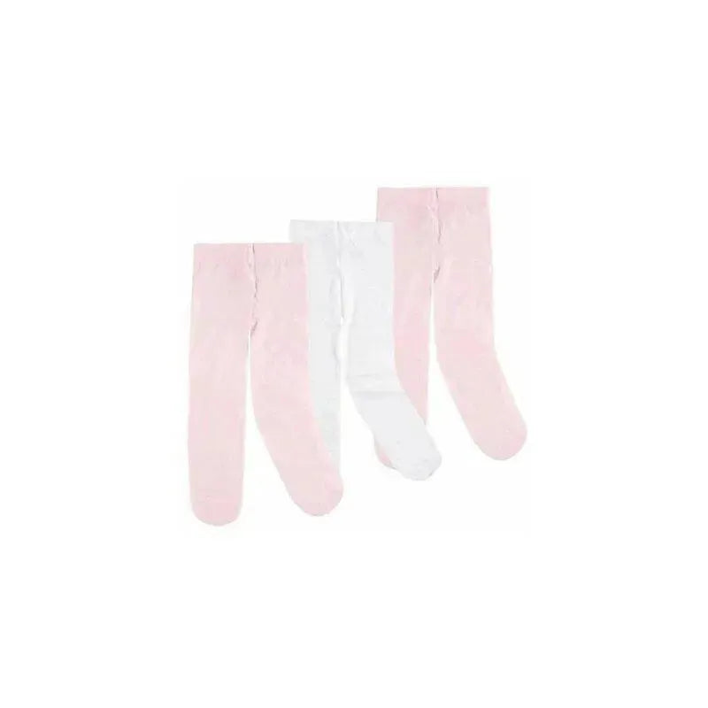 Baby Vision - Luvable Friends girls Nylon Tights, Pink, 2-4T, 3Pk Image 1