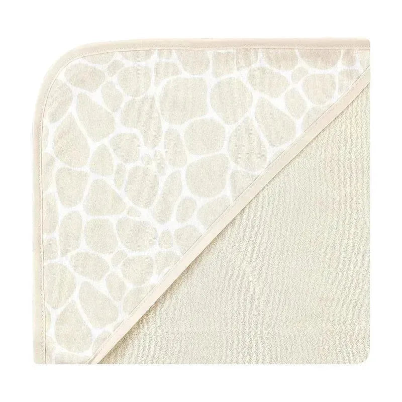 Baby Vision - 3Pk Hudson Baby Cotton Rich Hooded Towels, Vintage Safari Image 2