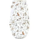 Baby Vision - 3Pk Hudson Baby Quilted Cotton Swaddle Wrap, Enchanted Forest Image 4