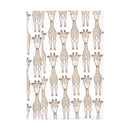 Baby Vision 4 Pk Cotton Flannel Burp Cloths, Giraffe, One Size Image 3
