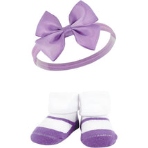Baby Vision 6Pk Headband And Sock Set, Rainbow Image 2