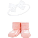 Baby Vision 6Pk Linen Headband & Sock Set, Red Blue Image 2