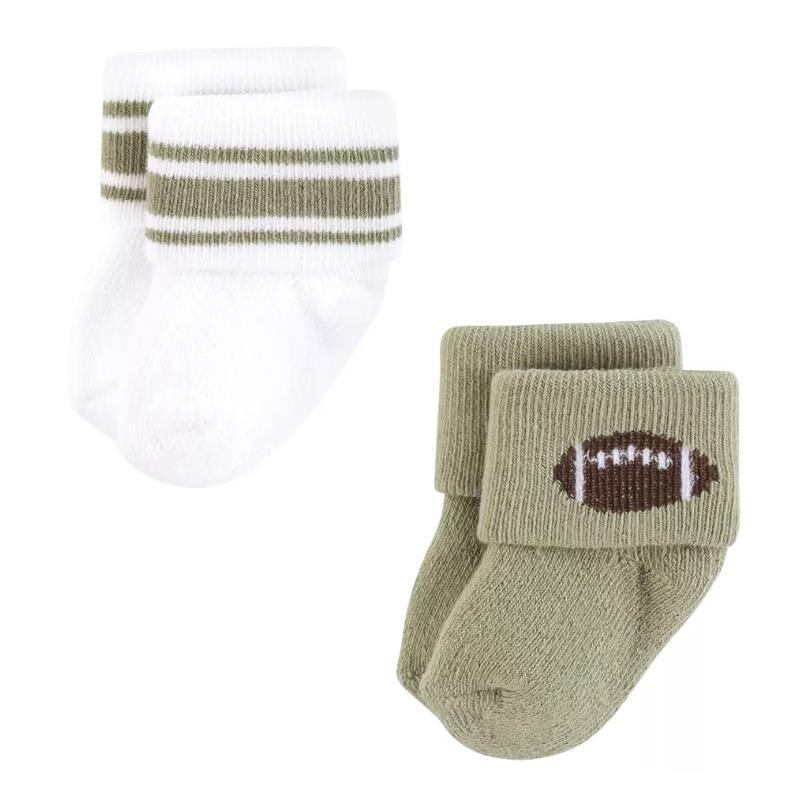 Baby Vision 8Pk Infant Boys Cotton Rich Newborn & Terry Socks Image 6