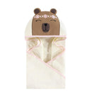 Baby Vision Animal Hooded Towel, Boho Bear Image 1