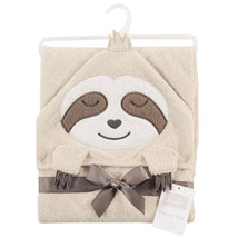 Baby Vision Animal Hooded Towel, Sloth Image 2