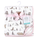 Baby Vision - Hudson Baby Muslin Tranquility Quilt Blanket, Winter Forest Image 2