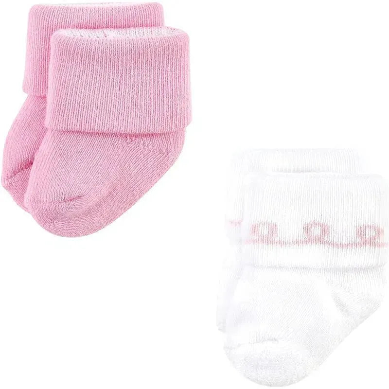 Baby Vision - Little Treasure Baby Girls' Newborn Socks, Ballerina, 6-12M, 8Pk Image 2