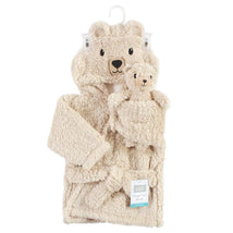Baby Vision Plush Robe With Toy Cozy Bear Image 2