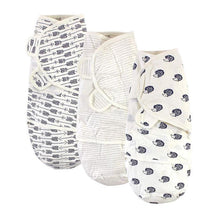 Baby Vision - Touched by Nature Baby Organic Cotton Swaddle Wraps, Hedgehog, 0/3M Image 1