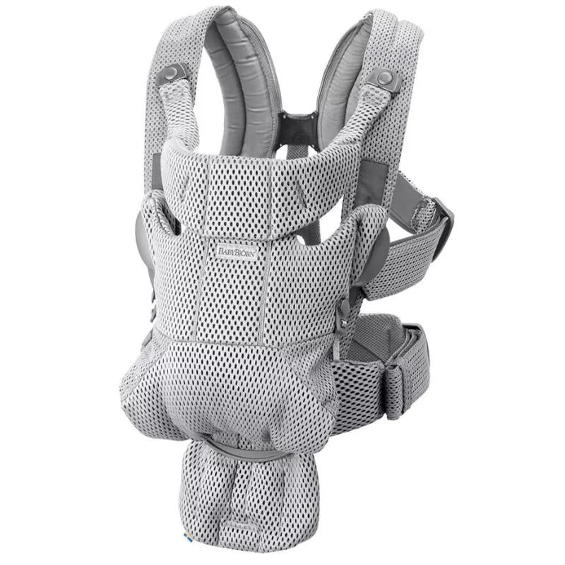 Babybjorn - 3D Mesh Baby Carrier Free, Grey Image 1