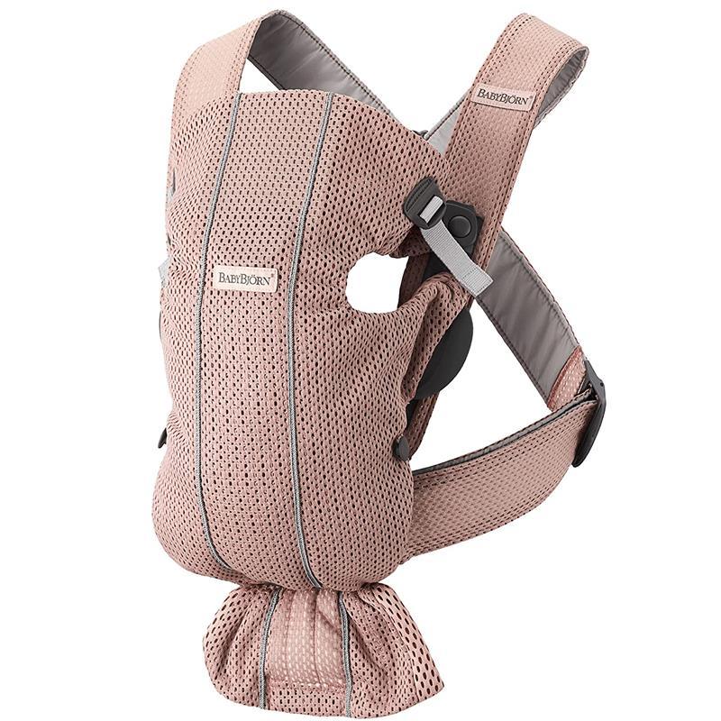 Babybjorn - Baby Carrier Mini 3D Mesh, Dusty Pink Image 1