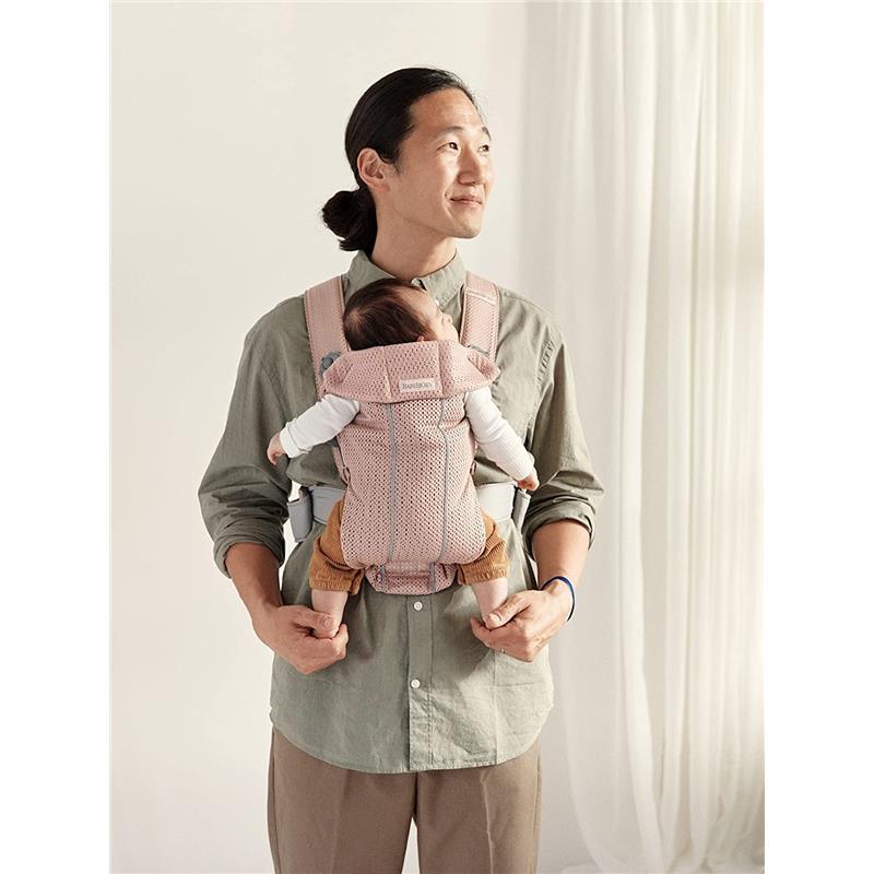 Babybjorn - Baby Carrier Mini 3D Mesh, Dusty Pink Image 2