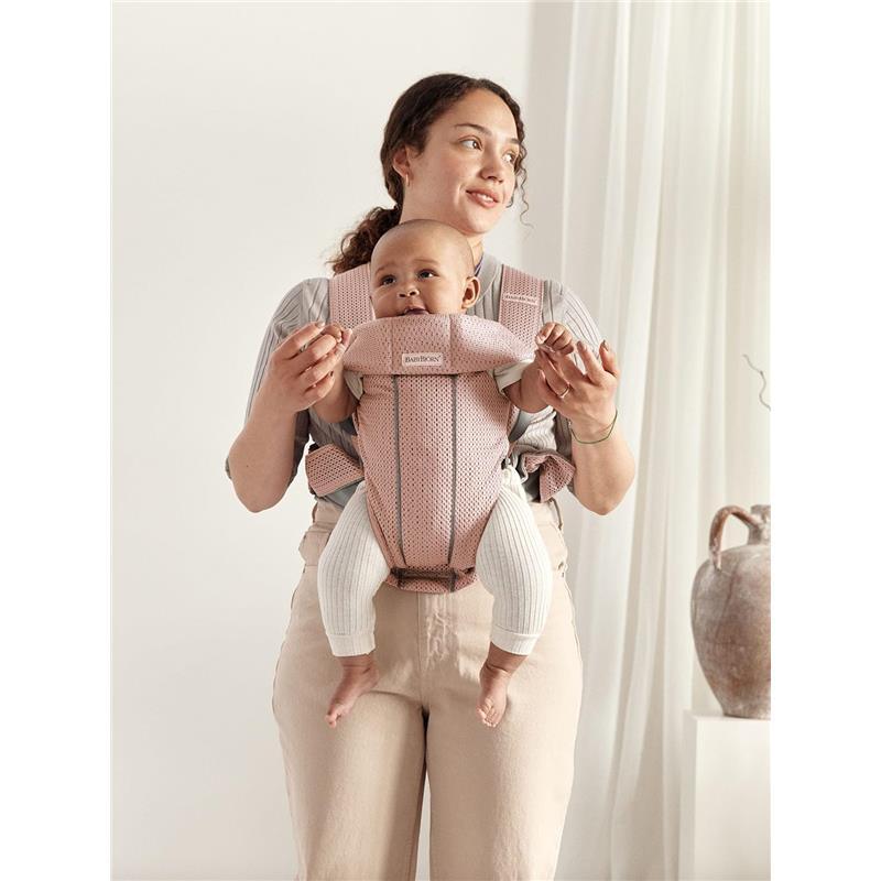 Babybjorn - Baby Carrier Mini 3D Mesh, Dusty Pink Image 7
