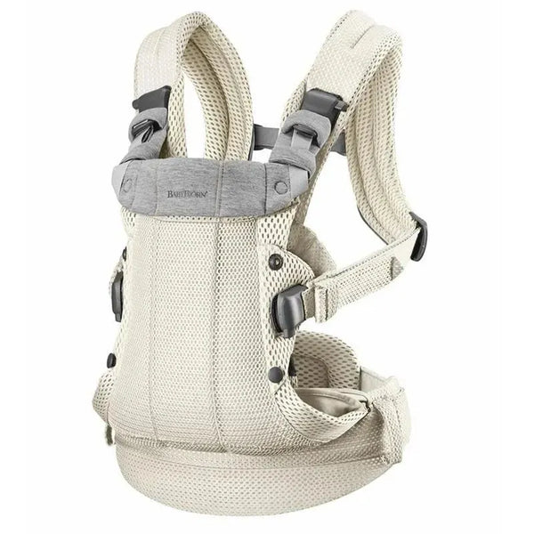 BabyBjorn - Porta-bebês Harmony 3D Mesh, Creme