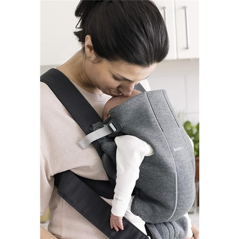 Babybjorn - Baby Carrier Mini 3D Jersey, Dark Gray Image 7