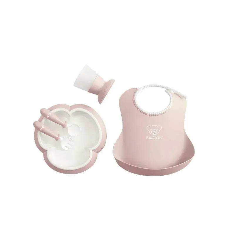 BabyBjorn - Baby Dinner Set, 5 pcs Powder Pink Image 1