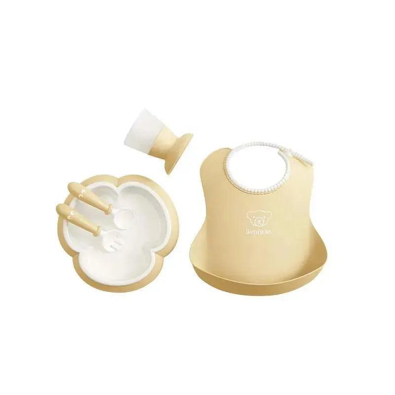 BabyBjorn - Baby Dinner Set, 5 pcs Powder Yellow Image 1