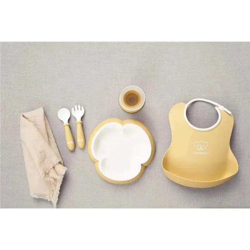 BabyBjorn - Baby Dinner Set, 5 pcs Powder Yellow Image 4