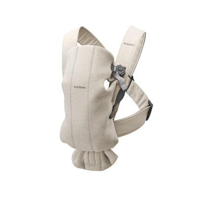 Babybjorn - Carrier Mini 3D Jersey, Light Beige Image 1
