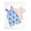 Babyfair 2Pk Disney Boy Overall & Shirt, Blue/Red, Spider Man Image 3