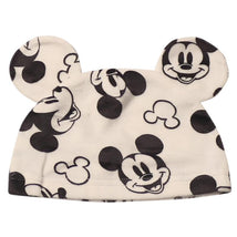 Babyfair 3Pk Disney Boy Bodysuit, Pants & Hat, Light Grey Mickey Image 2