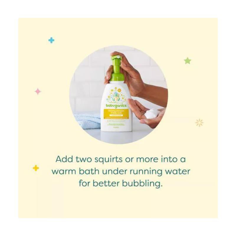 Babyganics - Bubble Bath Chamomile Verbena, 9 Oz Image 5