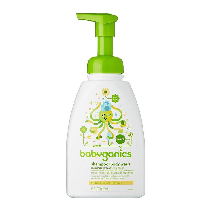 Babyganics Shampoo & Body Wash Chamomile Verbena 16 Oz Image 1
