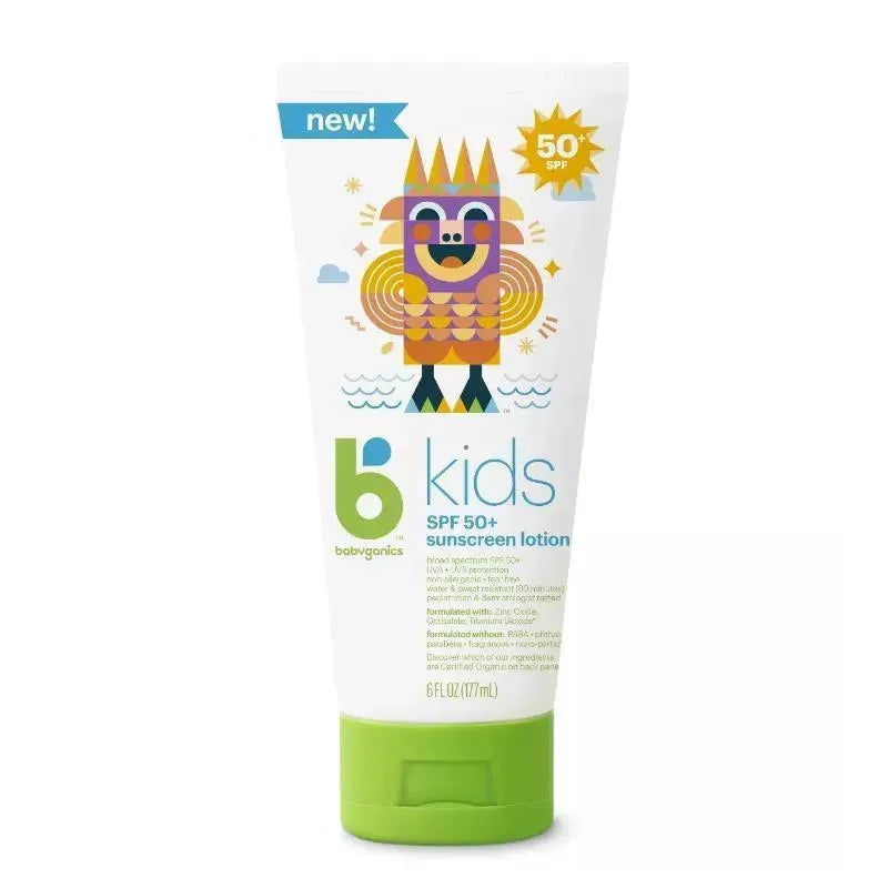 Babyganics Sunscreen Lotion Fragrance Free 50+ SPF Image 1