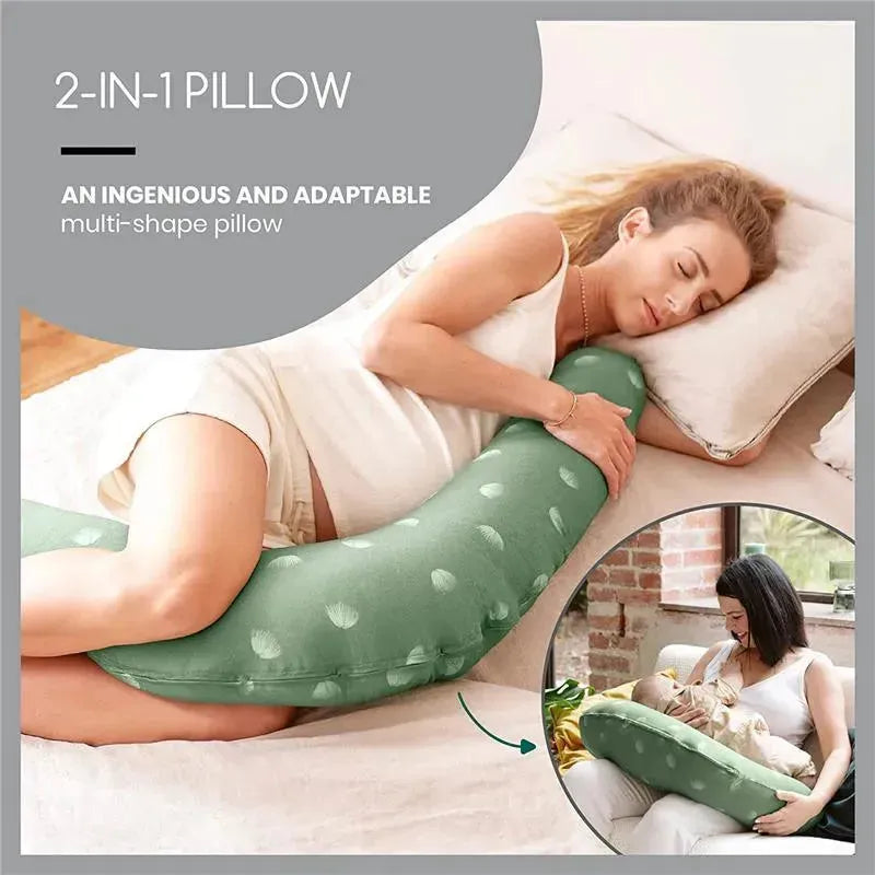 Babymoov - B.Love 2-in-1 Pillow, Green Image 6