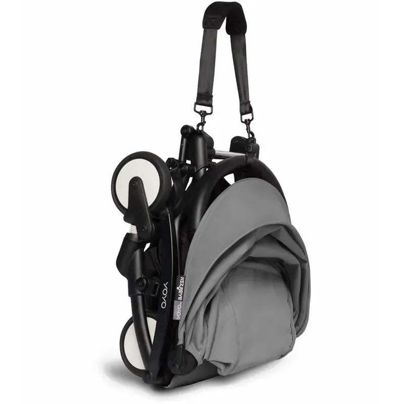 Babyzen - Yoyo2 Stroller & Color Pack 6M+ Combo, Black Frame/Grey Pack Image 2