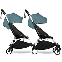 Babyzen - Yoyo Double Stroller Bundle - Aqua | White Image 2